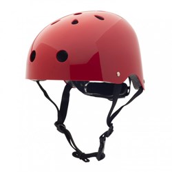 Coconuts casque enfant Ruby Red - casque vélo pour enfants - taille M Ruby Red plain