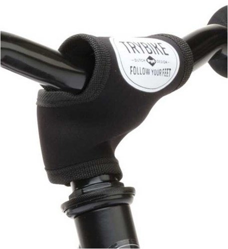 Trybike coussin de guidon noir - protection pour draisienne Steel