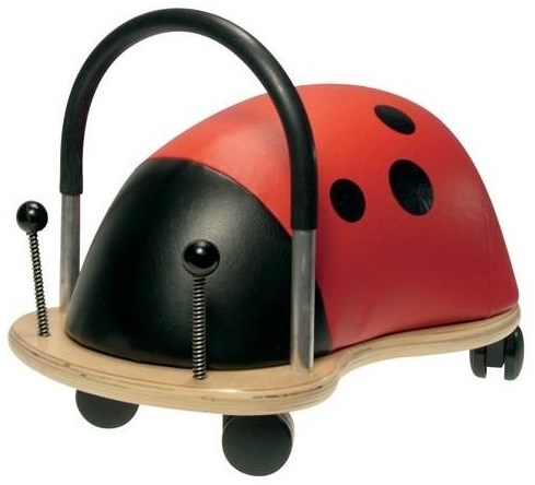 Wheelybug porteur Coccinelle petit - Jouet porteur Ladybug