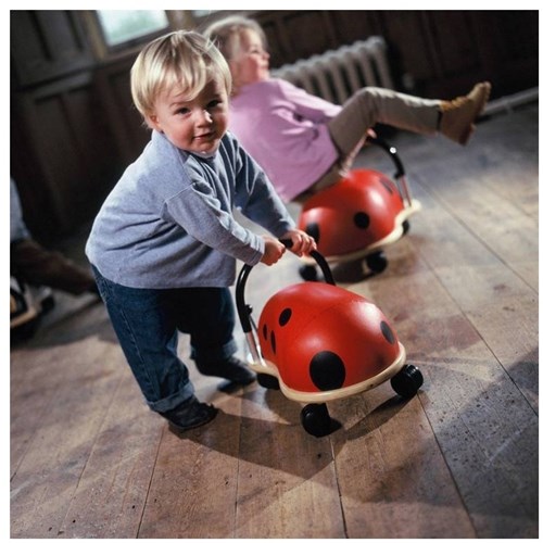 Wheelybug porteur Coccinelle petit - Jouet porteur Ladybug-2