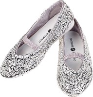 Souza for Kids chaussures de princesse argentées taille 31 - accessoire déguisement