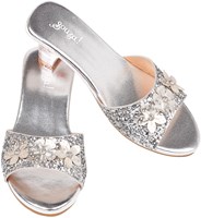 Souza for Kids pantoufle talon haut Mariona argent métallisé taille 30-31