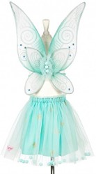 Souza Angelina skirt + wings, mint green (1 set)