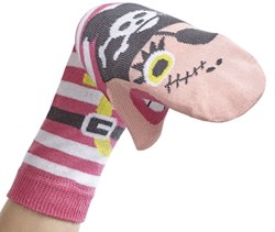 Harlekijn chaussettes enfant marionnette pirate fille taille 27-30 fantaisie