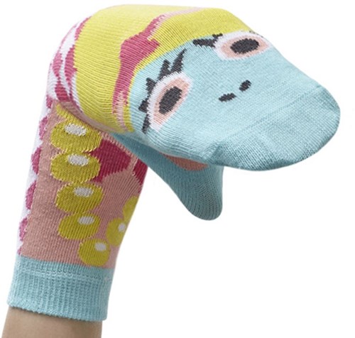 Harlekijn chaussettes enfants Walkytalkies sirène taille 31-34 marionnette