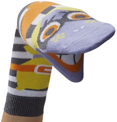 Harlekijn chaussettes marionnette Fille Coquine taille 23-26 fantaisie