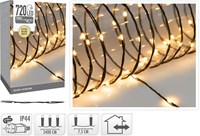Guirlande 720LED Wire 54M Blanc Chaud Extra IP44 Noël