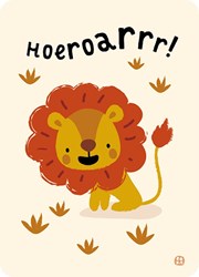 Bora Shop carte postale jungle - Hoeroarrr ! lot de 5 cartes