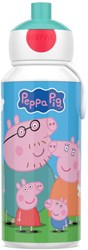 Mepal gourde Peppa Pig pop-up 400 ml - adaptée aux enfants et étanche