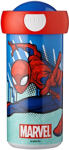 Mepal gourde école Spiderman 300 ml - Bouteille enfant étanche plastique