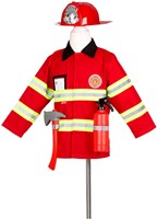 Souza for Kids Ensemble pompier - 4-7 ans - avec casque inclus