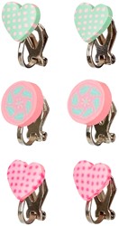 Clip d'oreille Souza Lorene (3 paires/carte)