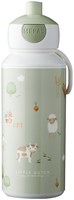 Mepal gourde pop-up Little Farm 400ml - bouteille d'eau pour enfants