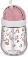 Mepal gobelet paille enfant 300ml - Fairy Garden - étanche & sans BPA