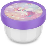 Mepal boîte à goûter enfant 300ml - Unicorn Glow - sans BPA et étanche