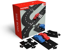 Waytoplay routes jouets Silk Road - 82 pièces jeu flexible