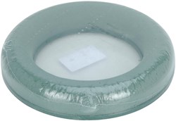 Anneau mousse florale composition multicolore Ø25 cm décoration