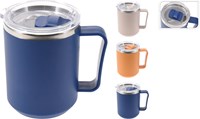 Koopman gobelet isotherme inox 420ML gris - tasse durable