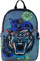 Pick & Pack sac à dos Dangerous Cat M jean bleu pour enfants