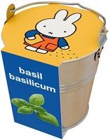 Nijntje jouet seau en zinc avec basilic pour enfants