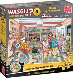 Puzzel 1000 st. Wasgij Retro Original 9 - Klein verbouwinkje