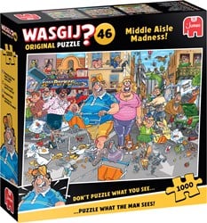 Puzzel 1000 st. Wasgij Original 46 - Buitenkansjes!