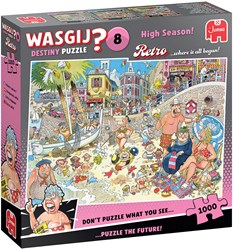 Jumbo puzzle Wasgij Retro Destiny 8 Haute Saison 1000 pièces adultes