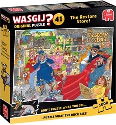 Puzzel 1000 st. Wasgij Original 41 - Motormake-Over!