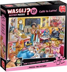 Wasgij Destiny 27 Legpuzzel - De Koffieshop!, 1000st.