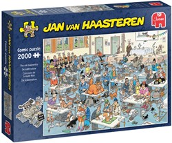 Jumbo puzzle Jan van Haasteren Le Concours de Chats 2000 pièces puzzle