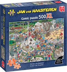 Jumbo puzzle Jan van Haasteren 500XL animaux zoo grandes pièces adultes