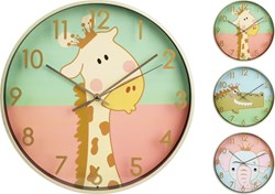 Horloge murale jouet colorée 25cm pour enfants - éducatif