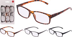 Set de lunettes de lecture jouet éducatif 3 pièces sur carte assorties multicolores