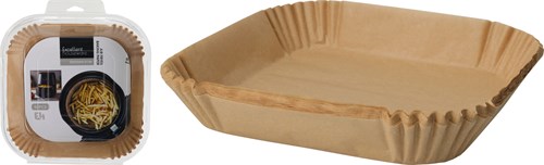 Papier cuisson airfryer carré 20x20cm 50 pièces pour la cuisine