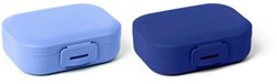 Day To Day Snackbox set van 2 250ml sky/cobalt
