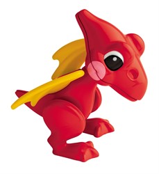 Tolo First Friends Jouet Dinosaure Pterodactyle - Rouge
