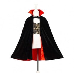 Souza Dracula cape + dents, 4-8 ans, 98-128 cm (1 ensemble)