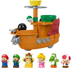 Fisher-Price jouet vaisseau Super Mario pour tout-petits et enfants