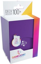 Gamegenic boîte à deck violette porte-cartes 100+ boîte de rangement cartes à collectionner