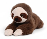 One Love peluche paresseux Ollie brun et crème - jouet en peluche doux-3