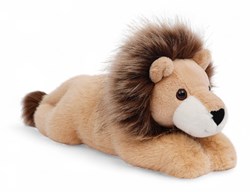 One Love peluche lion Leonard jaune brun - jouet doux en peluche