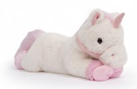 One Love peluche licorne - jouet en peluche doux rose blanc-2
