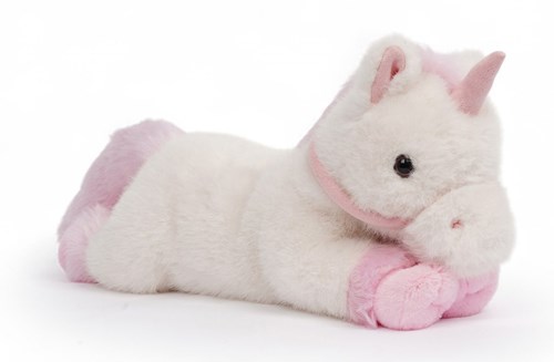 One Love peluche licorne - jouet en peluche doux rose blanc-2
