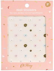 Oh Flossy autocollants ongles fleurs - jouet autocollant pour enfants