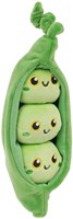 Besitos jouet squishy petit pois 20cm - légume câlin doux-3