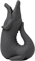Scrunch arrosoir jouet crocodile - gris - arrosoir en silicone pour enfants