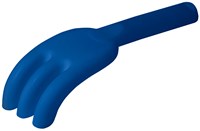 Scrunch râteau jouet bleu - idéal pour le sable et le jardin