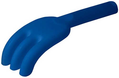 Scrunch râteau jouet bleu - idéal pour le sable et le jardin