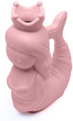 Scrunch pluviomètre sirène rose - jouet en silicone