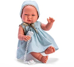 Asi poupée bébé Maria 43cm robe bleu vert jouet poupées